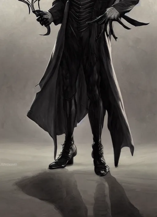 Image similar to elegant renaissance concept art of a male young muscular neo from matrix 1 as sandman from vertigo comics, with, full figure dynamic fighting pose, pale skin!, gothic, black overcoat, fantasy, intricate, highly detailed, digital painting, artstation, smooth, sharp focus, illustration, art by artgerm and greg rutkowski and alphonse mucha