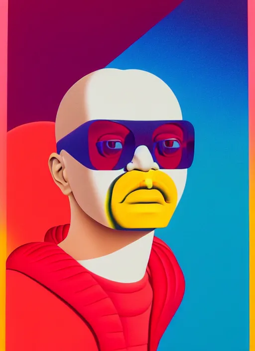 Image similar to balenciaga shades ad by shusei nagaoka, kaws, david rudnick, airbrush on canvas, pastell colours, cell shaded, 8 k, serien, moloe, mondoe, demesio, monteige, 3 ek, morettonim, derelio