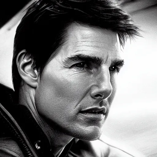 Prompt: Portrait of Tom Cruise as an alien, cinematic headshot, detailed, sharp