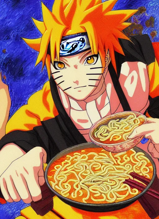 Naruto eating Ramen | Naruto, Boruto