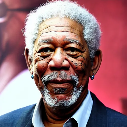 Image similar to morgan freeman as harry potter