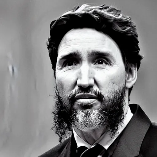 Image similar to justin trudeau as fidel castro