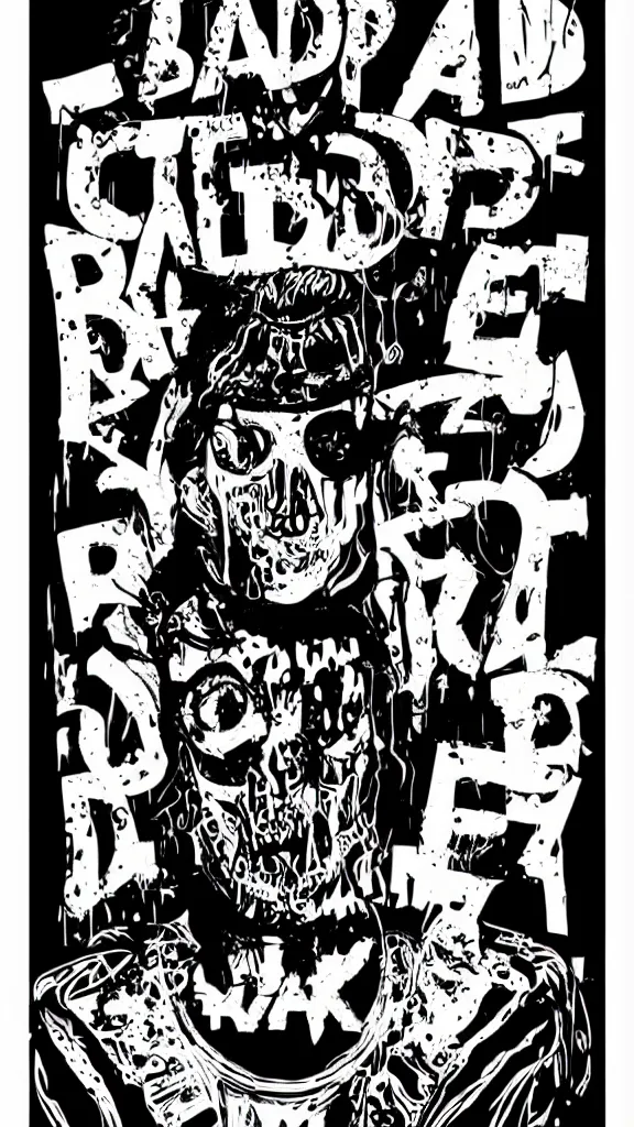 Image similar to bad photocopy acid rave graphics concert poster y2k gothic photorealism trending on behance