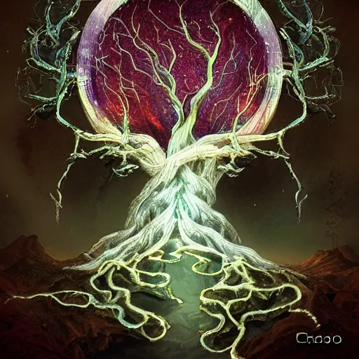 Image similar to Yggdrasil by Choho Aoshima