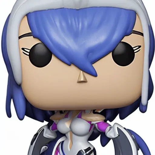 Prompt: KOS-MOS Funko Pop