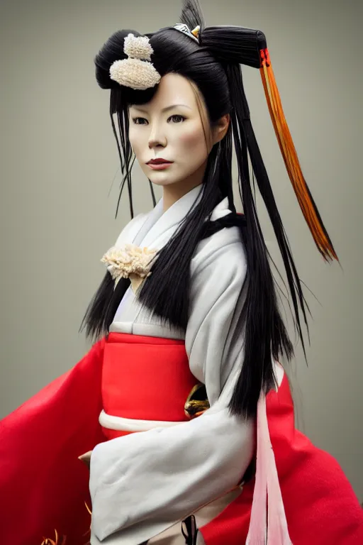 Image similar to Photo of Native Japan woman Kate Beckinsale, portrait, skilled geisha of the Japanese, realistic, detailed, Kate Beckinsale, photorealistick, Sony A7R