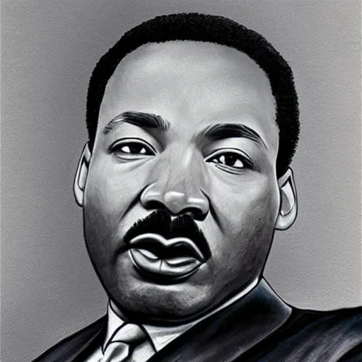 detailed realistic portrait, Martin Luther King, | Stable Diffusion ...