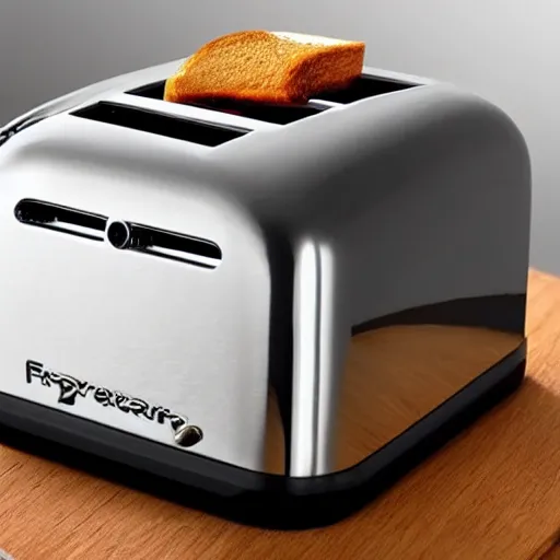 Image similar to a toaster inspired by Ferrari