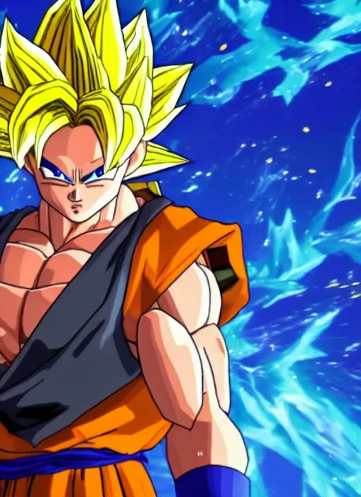 goku super saiyan 5, epic poster, storm in the, Stable Diffusion