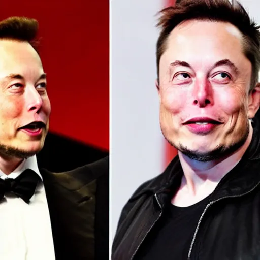 Prompt: elon musk and goku