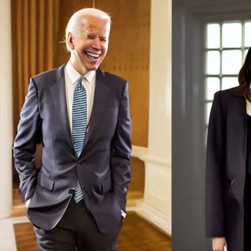 Image similar to victoria justice as joe biden, 8 k resolution, cinematic lighting, anatomically correct