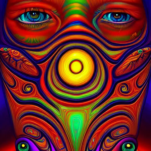 Image similar to An extremely psychedelic portrait of an eye, surreal, LSD, face, detailed, intricate, elegant, lithe, highly detailed, digital painting, artstation, concept art, smooth, sharp focus, illustration