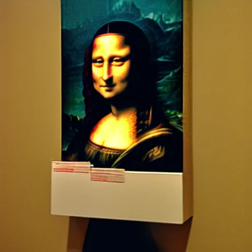 Prompt: “An Expo Cosplay of the Mona Lisa”