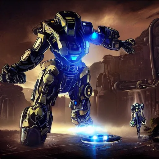 Image similar to Steampunk tron on halo