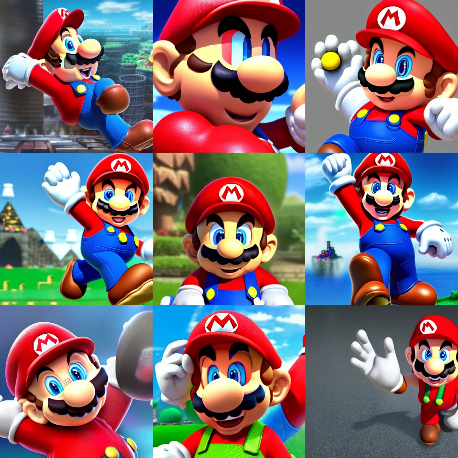 Prompt: Nintendo's Mario as a real person, photorealistic, 4K