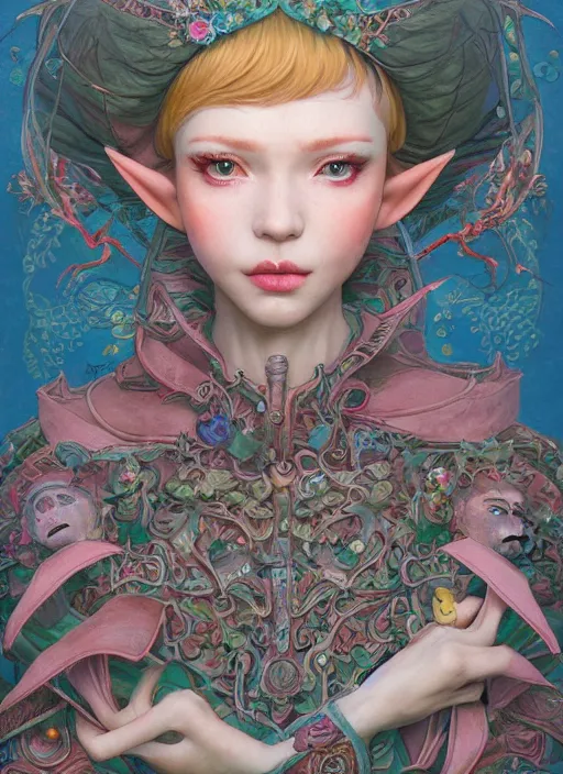 Prompt: cute elf :: by Martine Johanna and Simon Stålenhag and Chie Yoshii and Casey Weldon and wlop :: ornate, dynamic, particulate, rich colors, intricate, elegant, highly detailed, centered, artstation, smooth, sharp focus, octane render, 3d