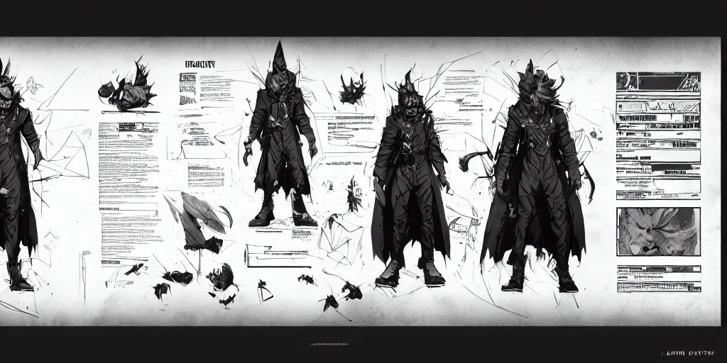 Prompt: blackstar, character sheet, concept design, contrast, kim jung gi, greg rutkowski, zabrocki, karlkka, jayison devadas, trending on artstation, 8 k, ultra wide angle, pincushion lens effect