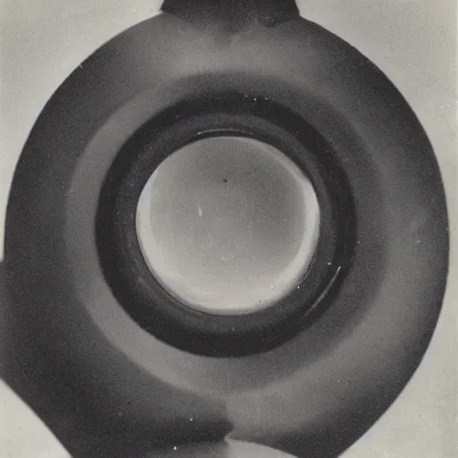 Image similar to The ‘Naive Oculus’ by Man Ray, auction catalogue photo, private collection, provided by the estate of an unnamed lover