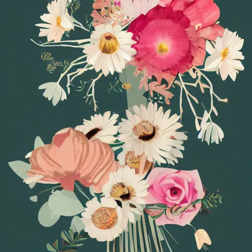 Image similar to wedding flowers illustration