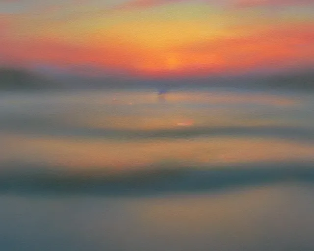 Prompt: At dawn, pastel colors, photograph, ultra realistic, ultra detailed, trending on Artstation, 8k, impressionistic painting