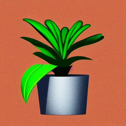 Image similar to miniature orchid in a pot but minimalistic concept art by frank stella gilleard james whalen tom, colorful, soft light, trending on artstation, minimalism