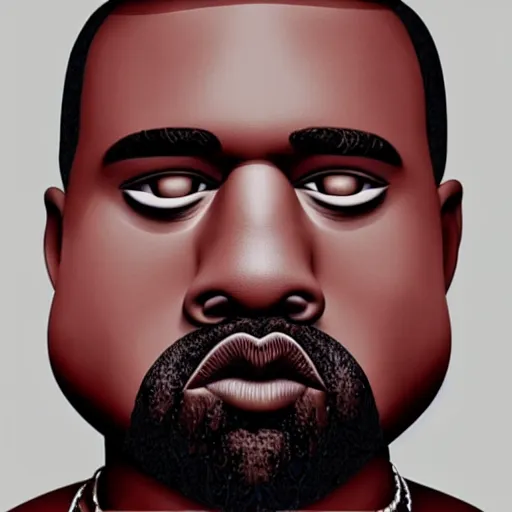 Image similar to [ kanye west ]! as [ a muppet ]!, muppet! art style, trending on [ cgsociety ]!, artstation contest winner, [ 4 k ], intricate, [ portrait ]!