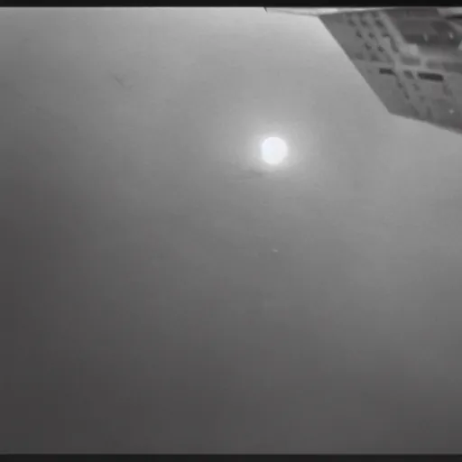 Prompt: Kaiju Starro, fog, Ishirō Honda, vintage movie shot, Orson Welles, fog, night, missile explosions