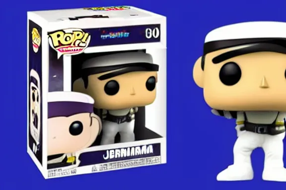 Image similar to jerma funko pop in box