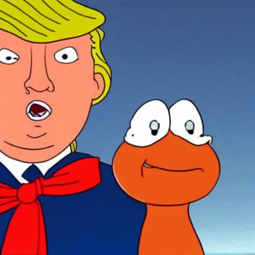 Image similar to a still of donald trump in caillou ( 1 9 9 9 )