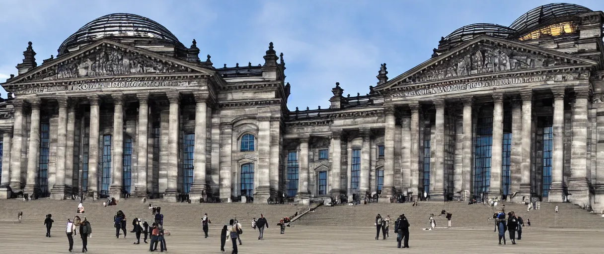 Prompt: reichstag Germany