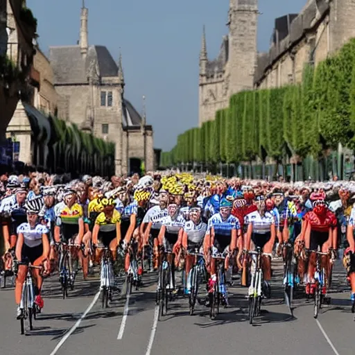 Prompt: tour de france