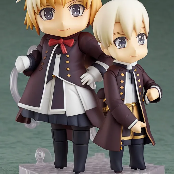 Image similar to An anime Nendoroid of George Washington, figurine, detailed product photo