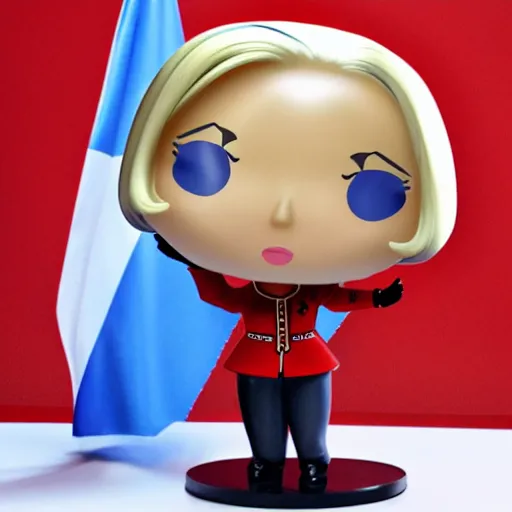 Image similar to Marine Lepen Funko pop