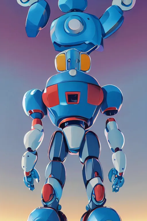 Image similar to metabots medabots medarotto medarot robot minimalist comics, behance hd by jesper ejsing, by rhads, makoto shinkai and lois van baarle, ilya kuvshinov, rossdraws global illumination ray tracing hdr radiating a glowing aura