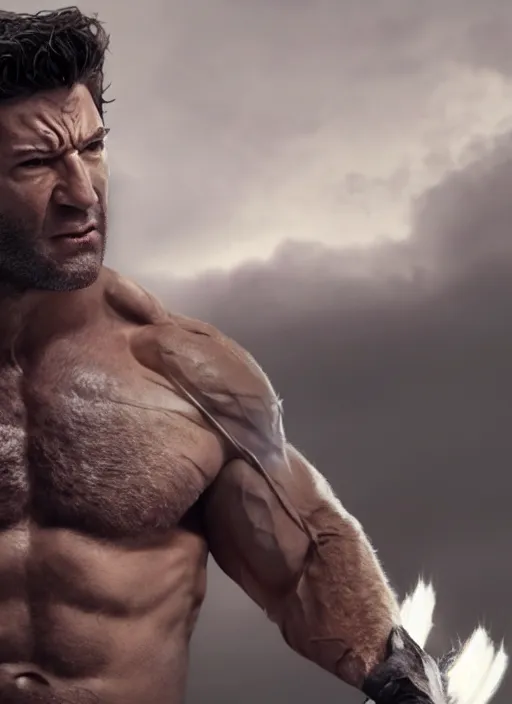 Prompt: Steven Crowder cast as Wolverine , still from Marvel movie, hyperrealistic, 8k, Octane Render,