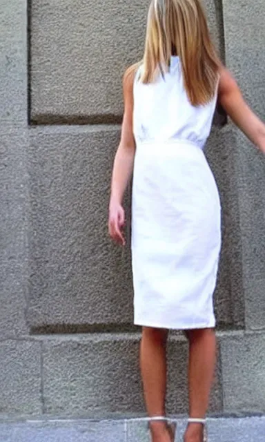 Prompt: a simple beautiful white summer dress concept, fashion design, trending on pintrest,