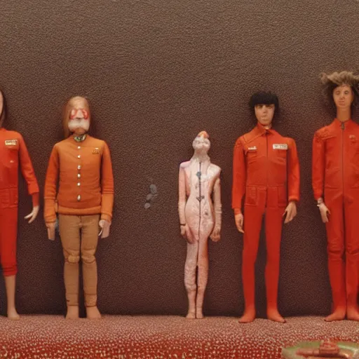 Image similar to The end of an organism, by Wes Anderson