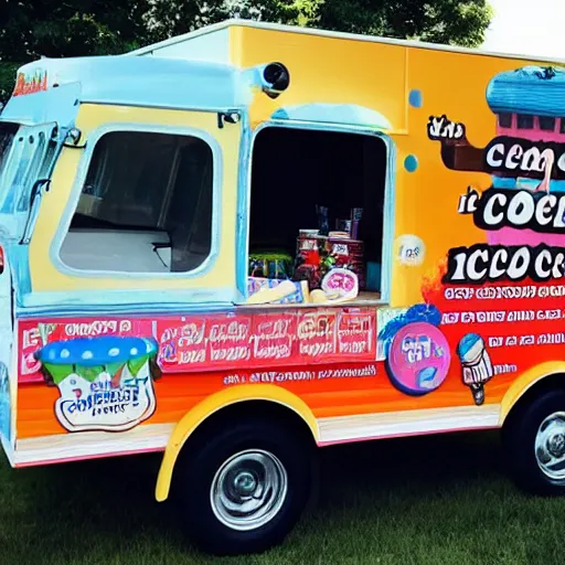 Image similar to the ice cream truck is coming for you