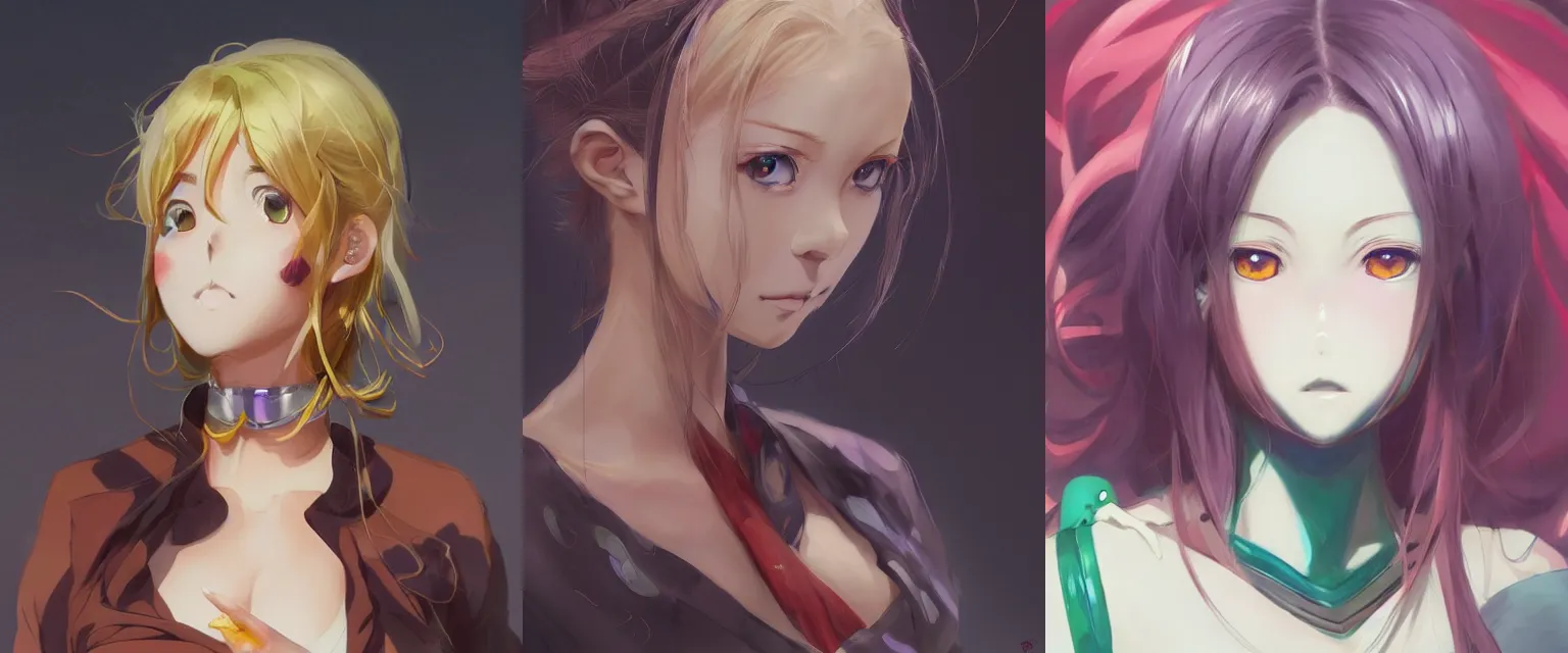 Prompt: An anime portrait of a frog as a beautiful woman from OPM, by Stanley Artgerm Lau, WLOP, Rossdraws, James Jean, Andrei Riabovitchev, Marc Simonetti, and Sakimichan, trending on artstation