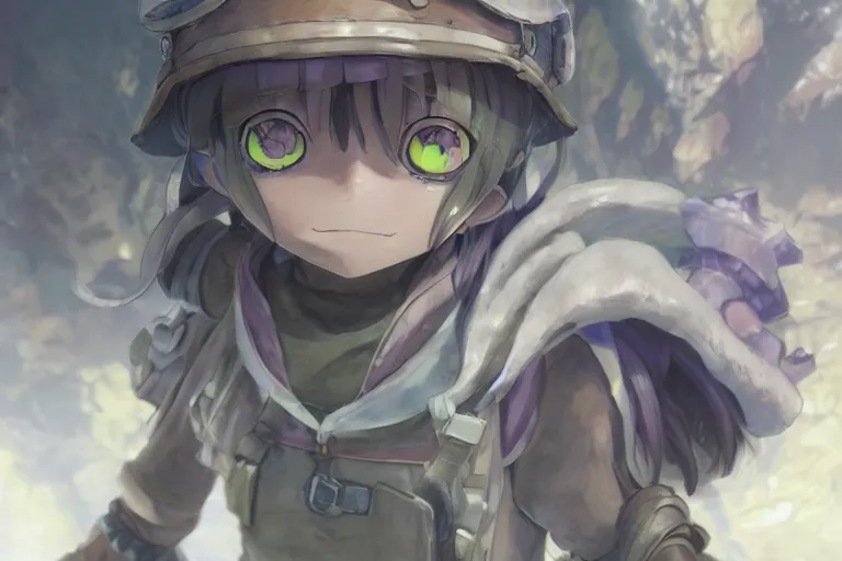 Prompt: made in abyss riko concept art, super detailed face and eyes, colorful, wlop, kuvshinov, trending on artstation, hyperdetailed, Unreal Engine 4k, 8k, ultra HD