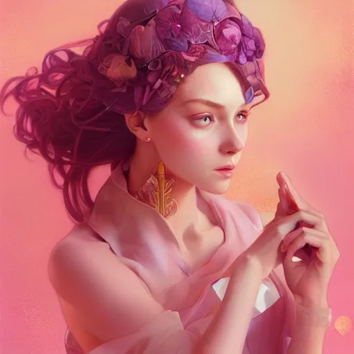 Prompt: pinky pie, highly detailed digital painting, artstation, concept art, smooth, sharp focus, illustration, art by artgerm and greg rutkowski and alphonse mucha