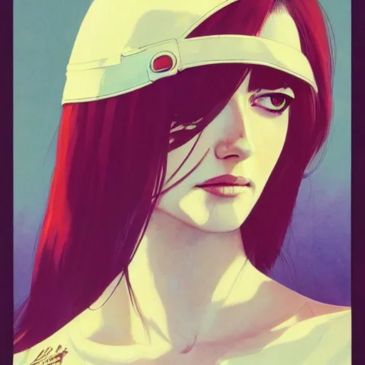 Image similar to eva green portrait as manga girl, realistic shaded perfect face, fine details. anime. realistic shaded lighting poster by ilya kuvshinov katsuhiro otomo ghost - in - the - shell, magali villeneuve, artgerm, jeremy lipkin and michael garmash and rob rey