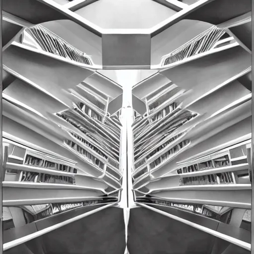 Image similar to model, hallways and stairwells, similar to relativity by m. c. escher