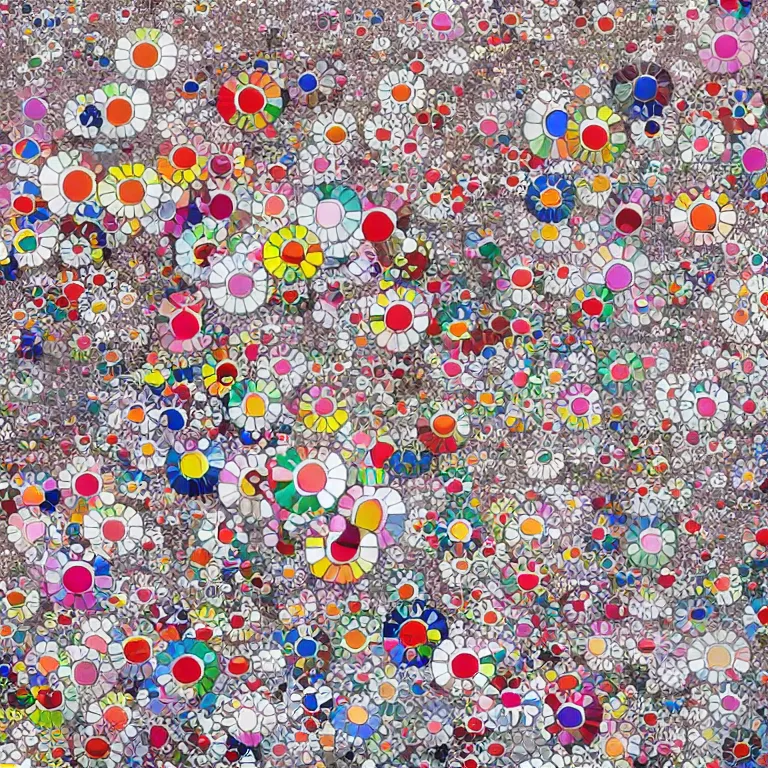 Image similar to japanese fan pattern, strong lines and bold colors, takashi murakami, digital painting, highly detailed, intricate, elegant, artstation, concept art, beautiful,