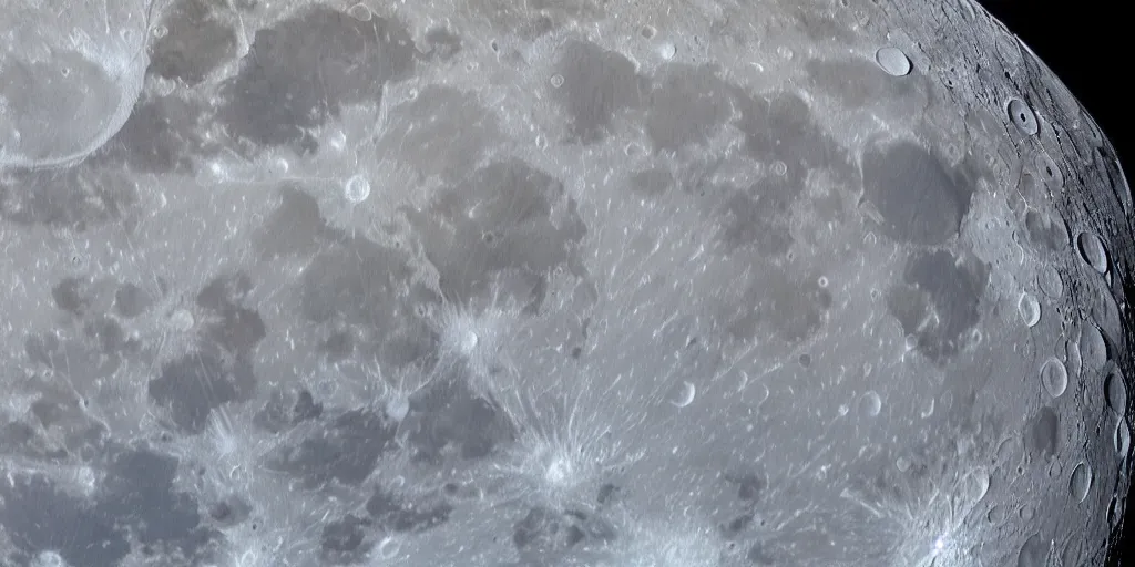 Image similar to moon surface highly detailed nasa photo