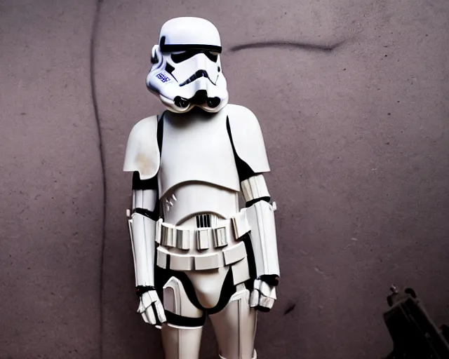 star wars film still of a dirty stormtrooper wearing a | Stable ...