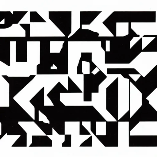 Image similar to black on white graphic design typography in style of david rudnick, eric hu, guccimaze, acid, y 2 k, 4 k sharpening,