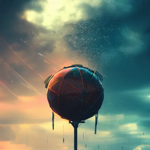 Image similar to the sky is raining down thumb - ups, octane render, 4 k, digital art, trending on artstation, artgerm, vfx, highly detailed, hyper realistic,