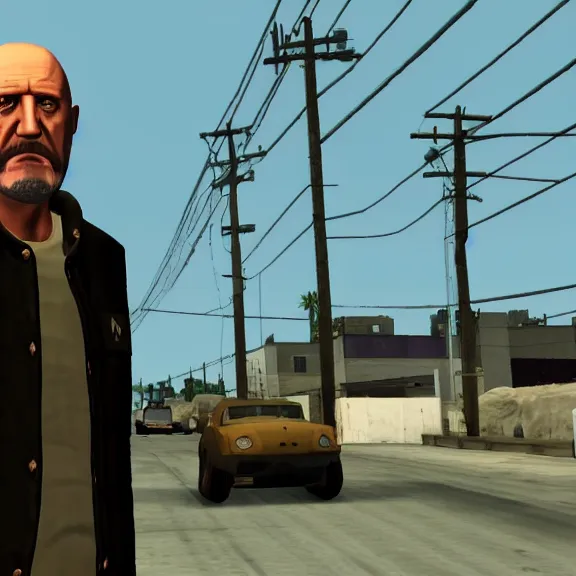 a photo of claude speed ( from gta 3 ), Stable Diffusion