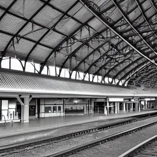 Image similar to train station by Goetz Valien